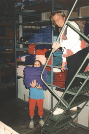 move into a larger warehouse