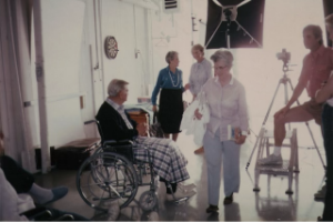 The set of Buck & Buck’s first photoshoot